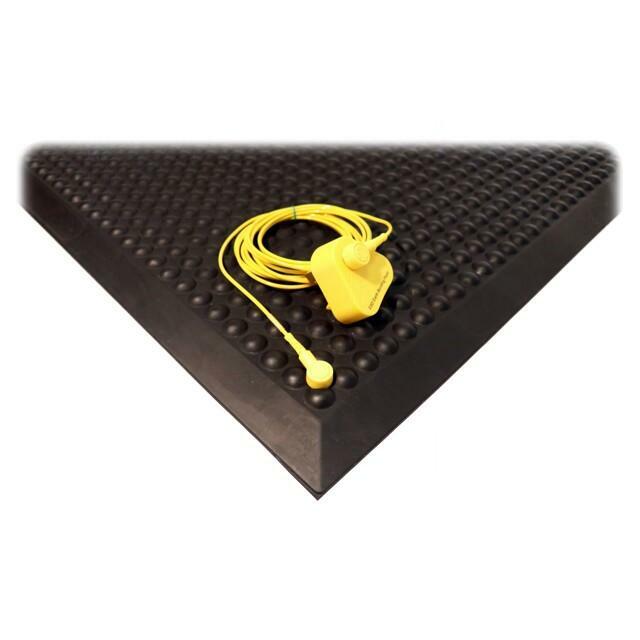 COBA EUROPE Mat: floor; ESD; black