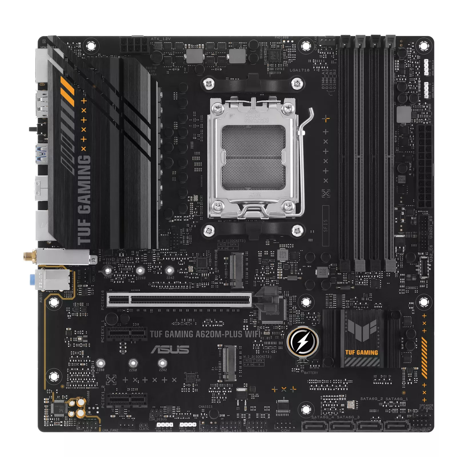 Asus TUF Gaming A620M-PLUS WIFI Mātesplate