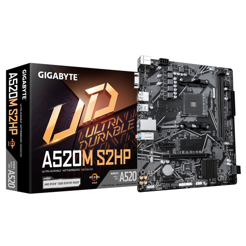 Mātesplate Gigabyte A520M S2HP AMD A520