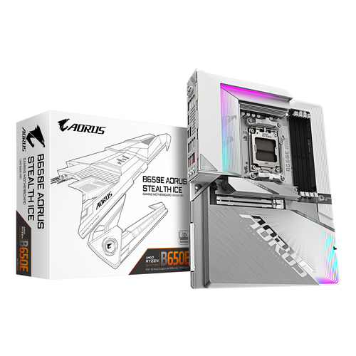 Mātesplate Gigabyte B650E AORUS STEALTH ICE