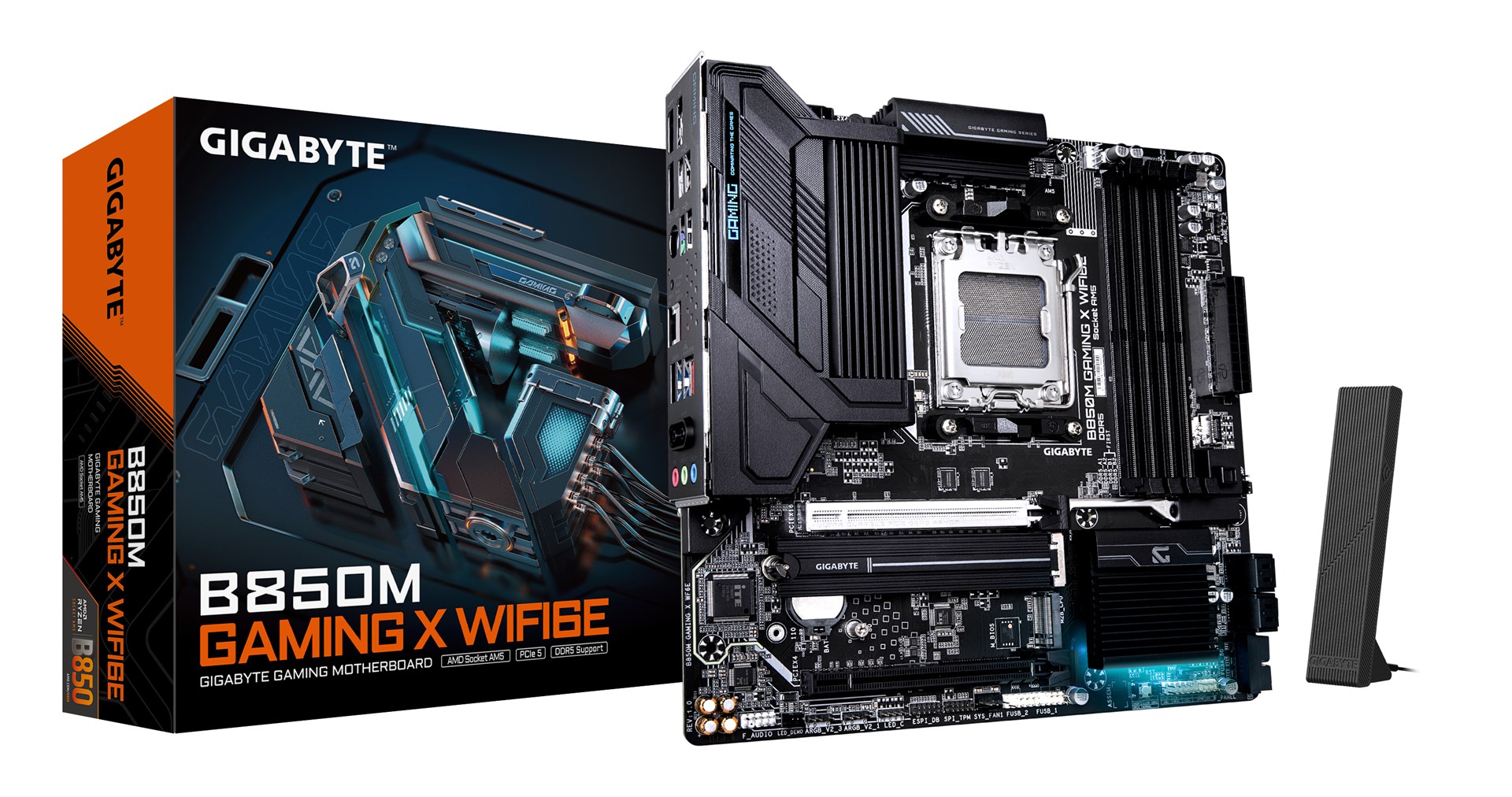 Mātesplate Gigabyte B850M GAMING X WIFI6E