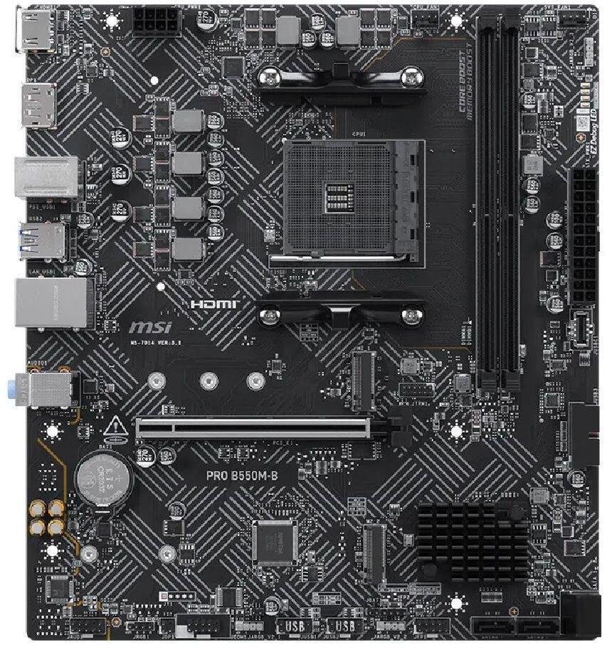 Motherboard PRO B550M-B am4 2DDR4 mATX