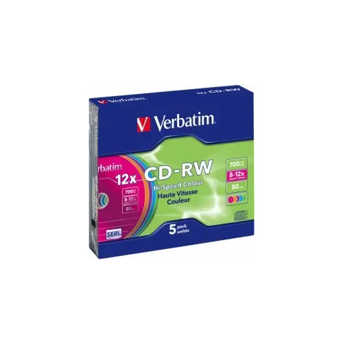 Matricas CD-RW SERL Verbatim 700 MB