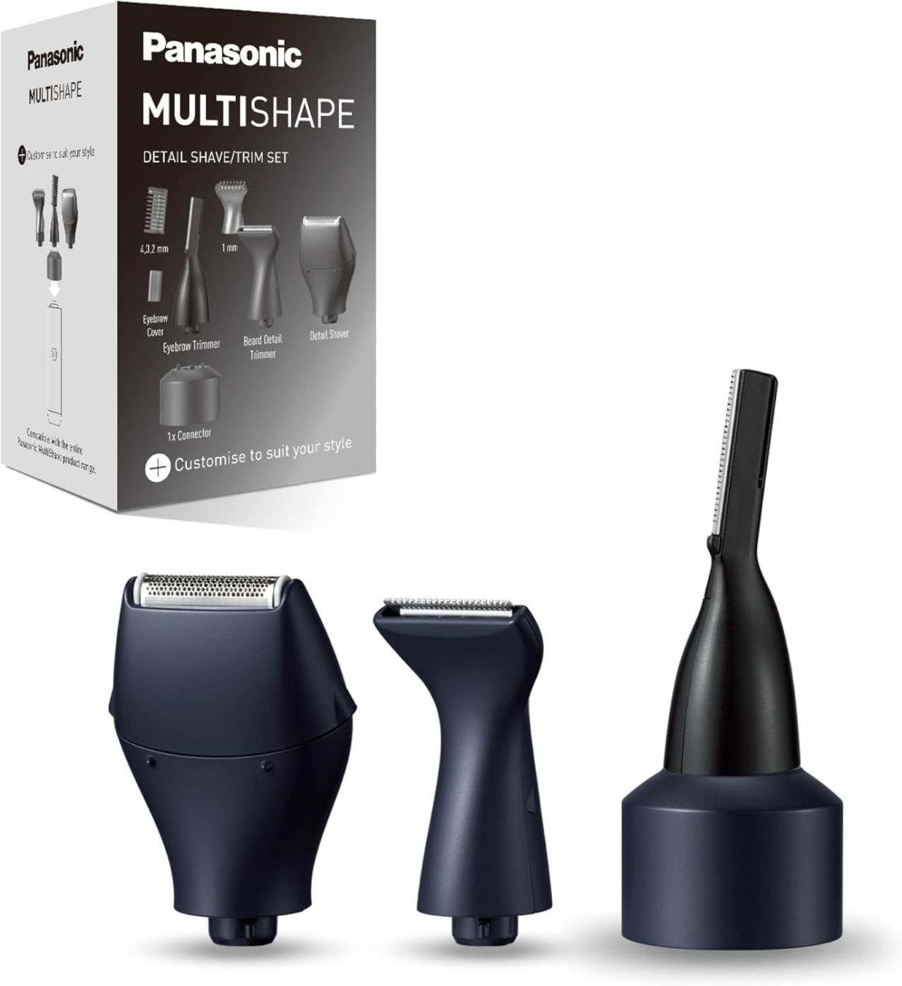 Matu trimmeris Panasonic Multishape ar piederumiem