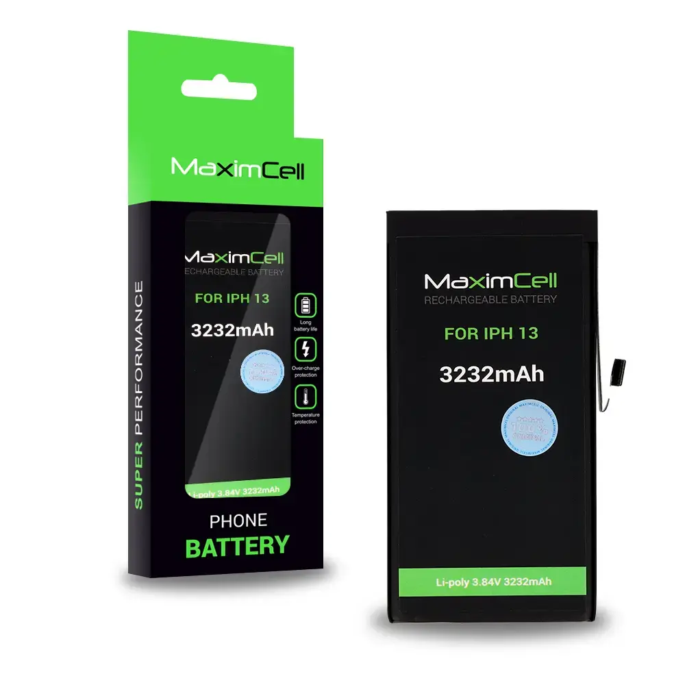Maximcell Battery for Iphone 13 3232mAh