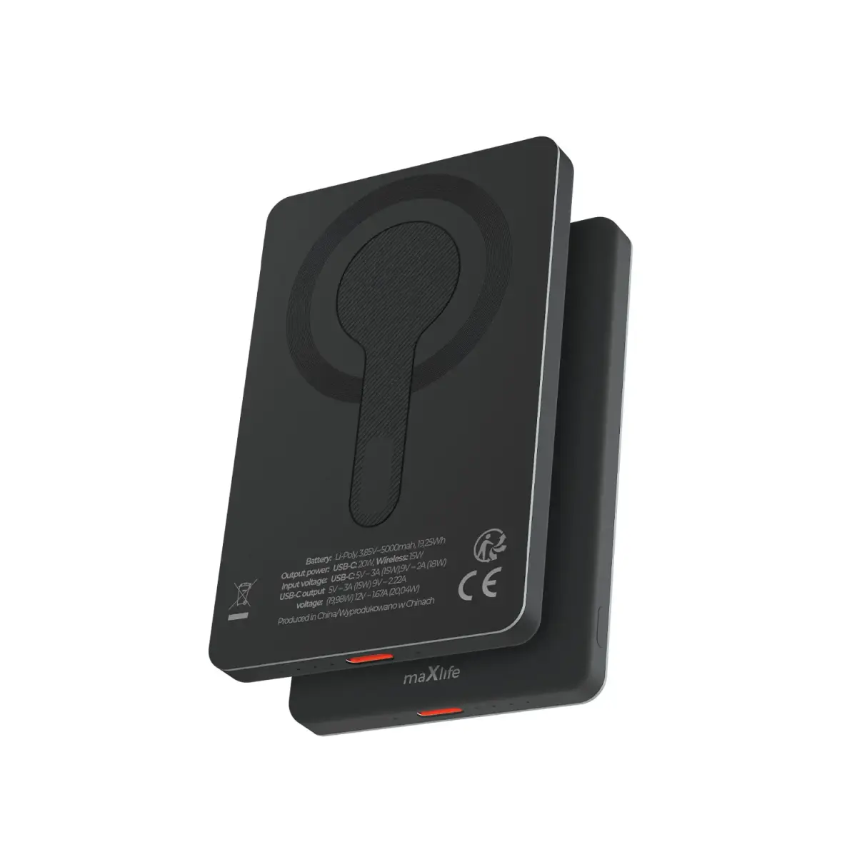 Maxlife MXPB-05 ārējais akumulators (powerbank) |