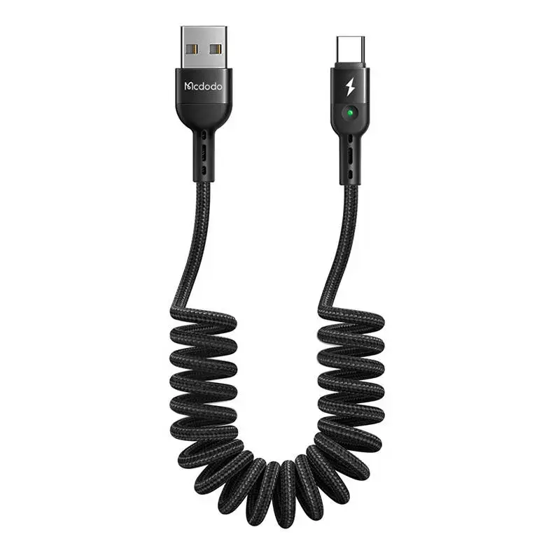 USB Spring Cable to USB-C Mcdodo