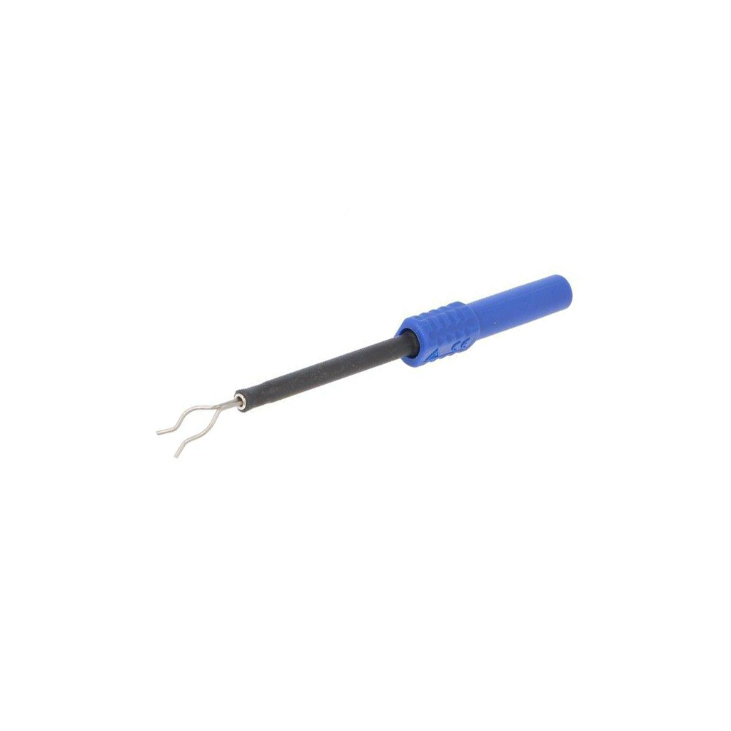 SCHUTZINGER Measuring tip; 1A; blue; Socket