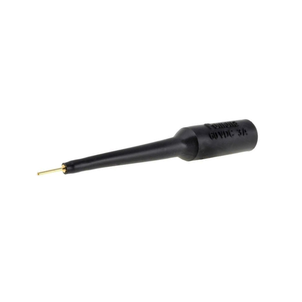 POMONA Measuring tip; 3A; 70VDC; black