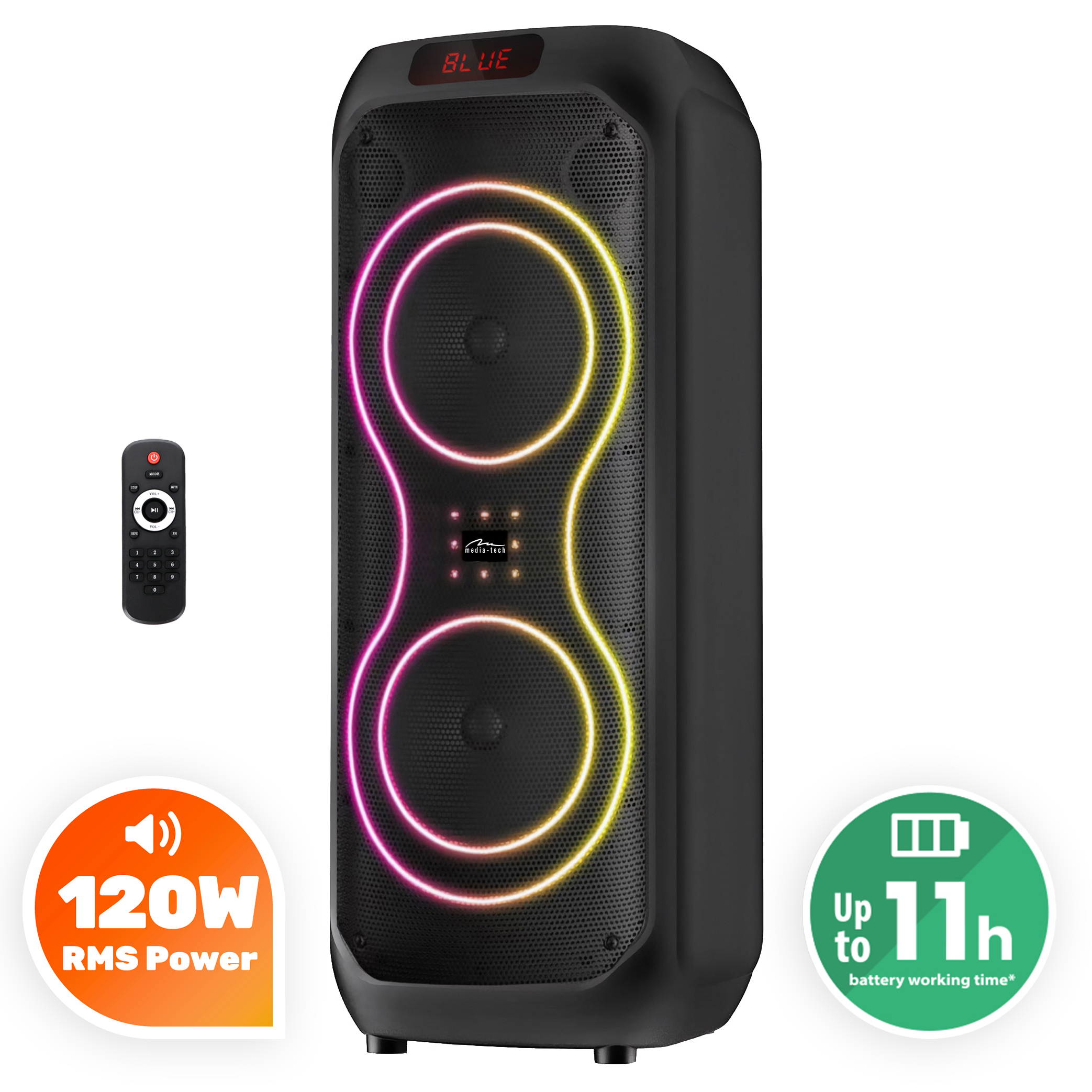 MEDIA TECH Media-Tech MT3185 Power Audio