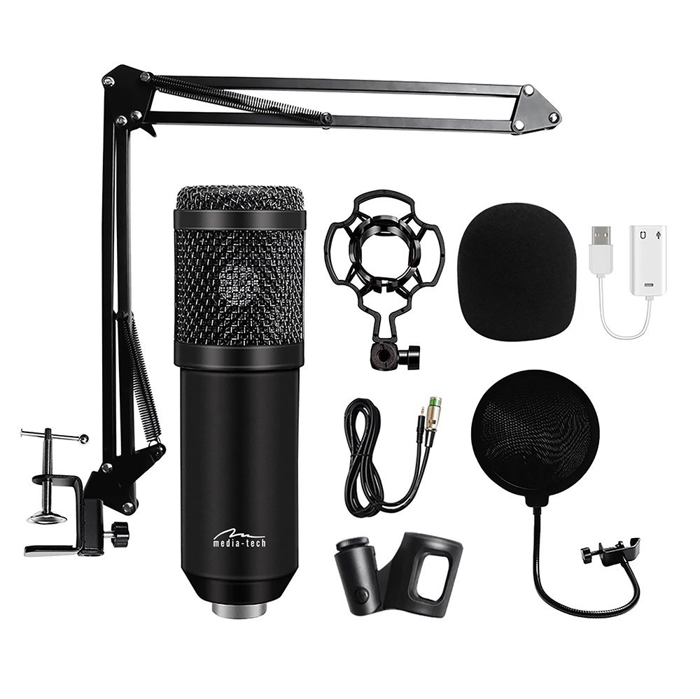 MEDIA TECH Media-Tech MT397K Studio&Streaming Microphone