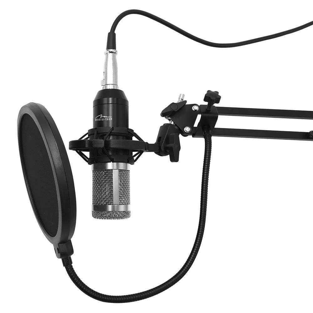 MEDIA TECH Media-Tech MT397S Studio&Streaming Microphone