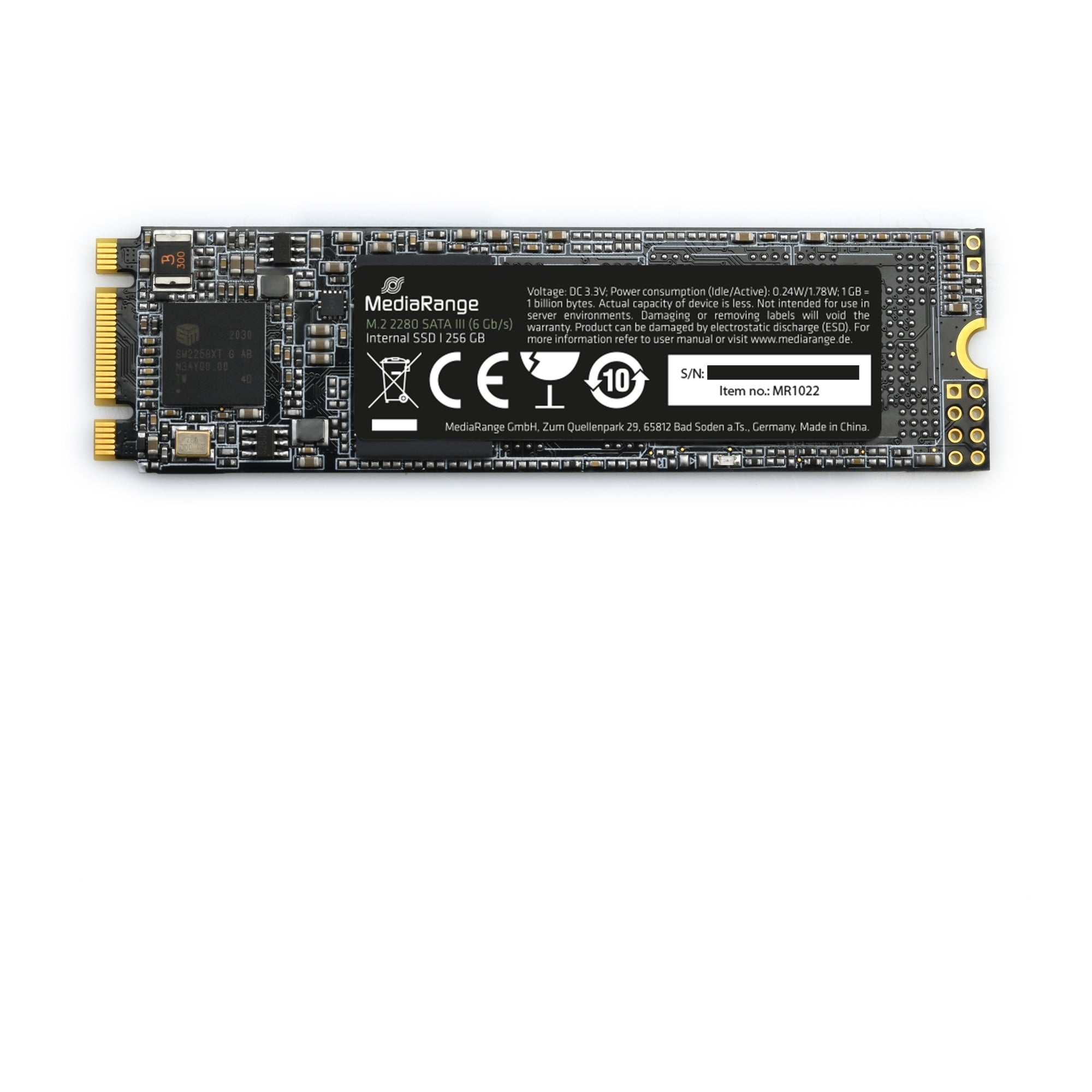 MediaRange M.2 SSD SATA 3