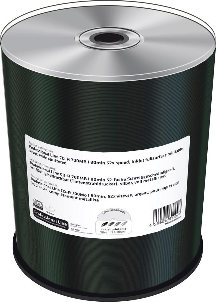MediaRange Professional Line CD-R 700MB silver
