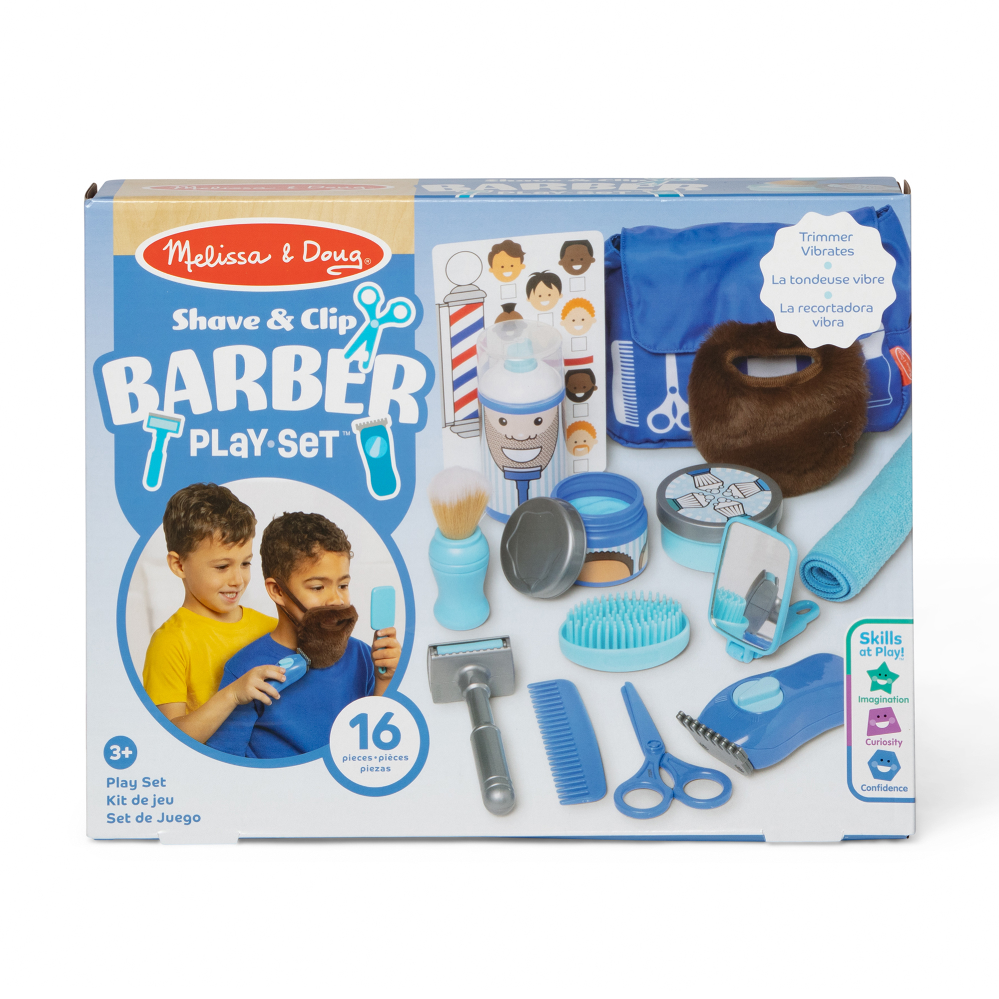 MELISSA & DOUG Rotaļu komplekts Frizētava