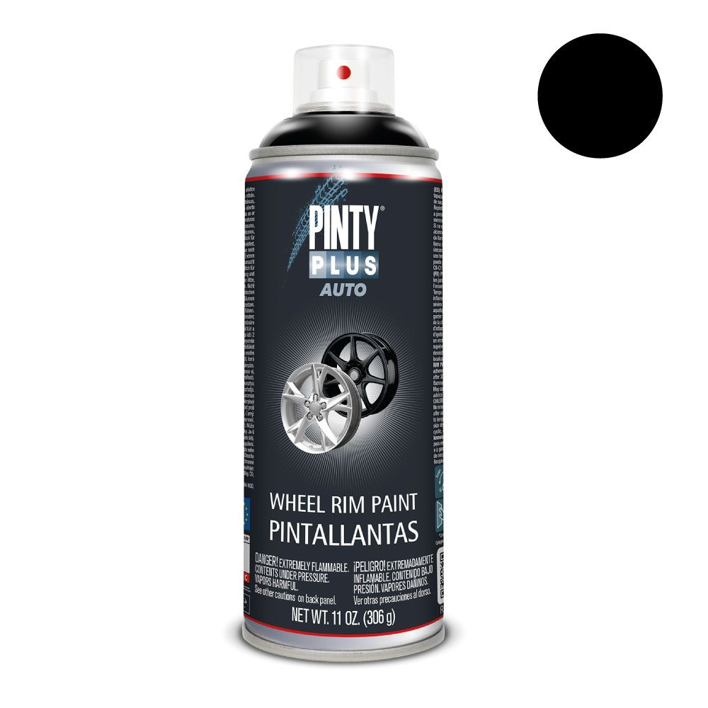Melna Auto disku krāsa aerosolā PintyPlus