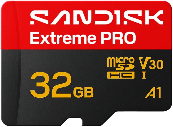 SANDISK Extreme PRO microSDHC 32GB UHS-I
