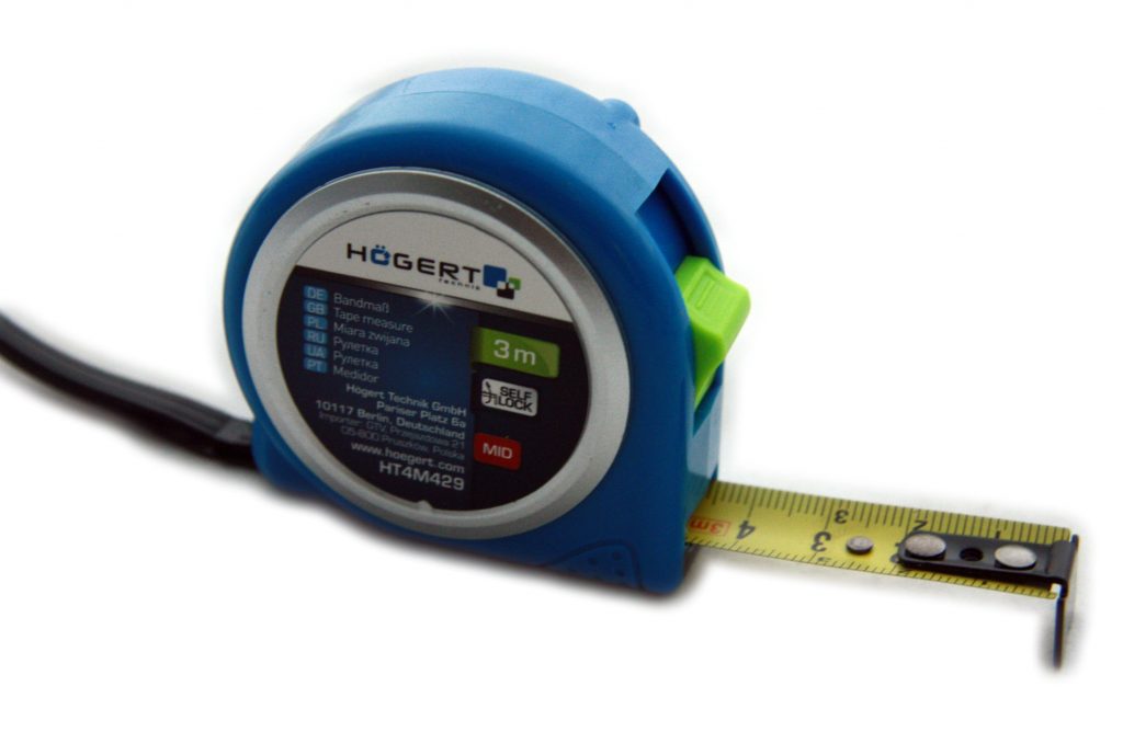 HOGERT mērlente 8m x 25mm HOEGERT
