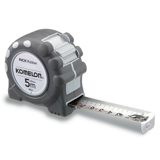 KOMELON Mērlente INOX RUBBER 3m*16mm |
