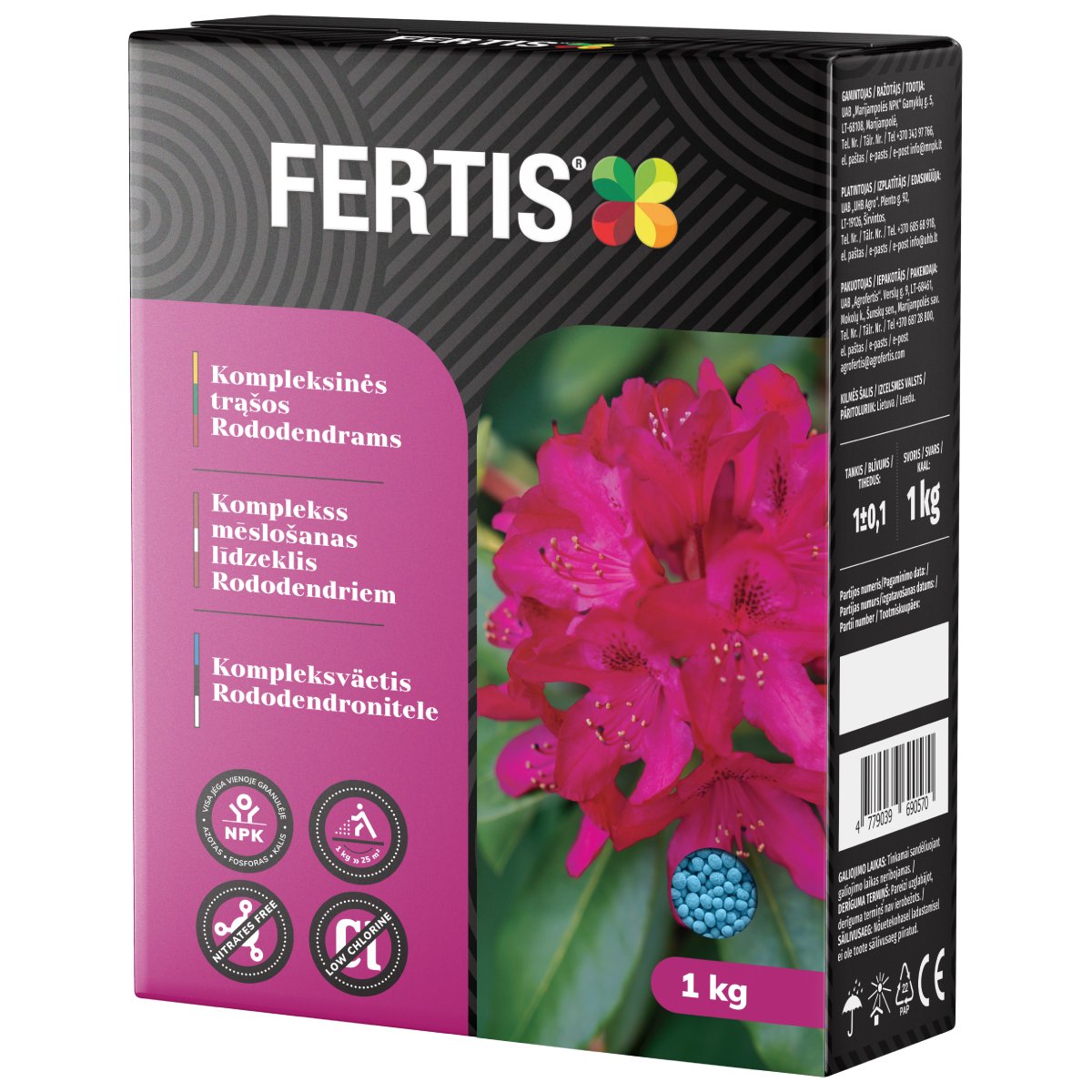 FERTIS Mēslojums rododendriem 1kg | 4779039690570