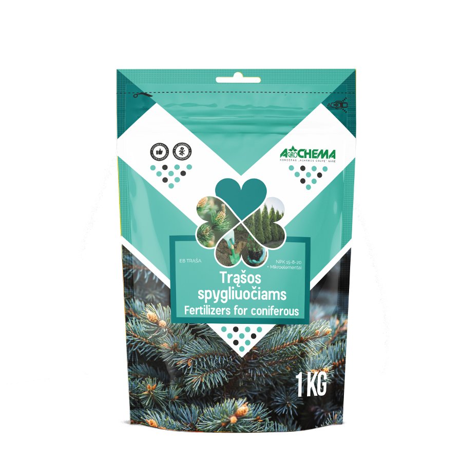 Agrochema Mēslojums skujkokiem 1kg | 4771509280359