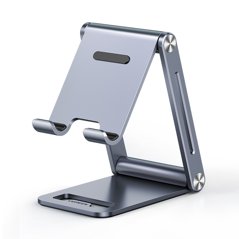 Metal aluminum folding phone holder tablet