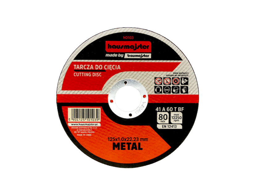 Metāla griešanas disks Baumajster 125x1,0mm