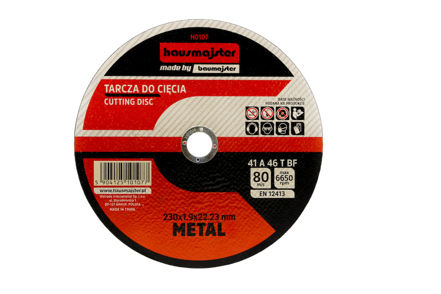 Metāla griešanas disks Baumajster 230x1,9mm