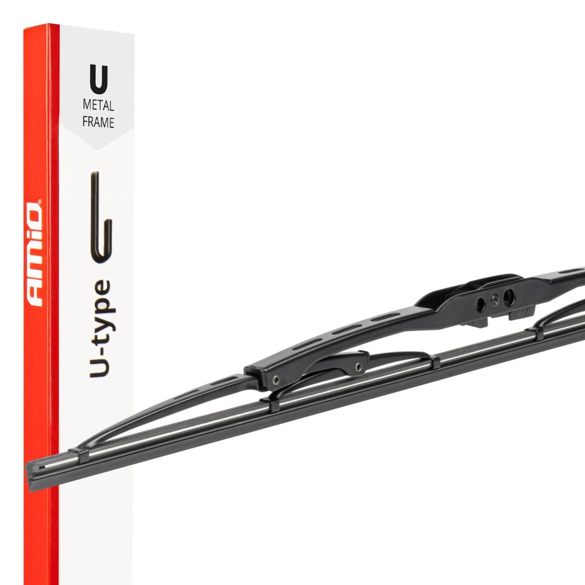 Metāla vējstikla tīrītāja U-Type, izmērs: 28&quot
