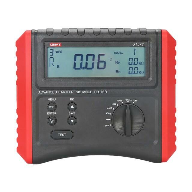 UNI-T Meter: grounding resistance; LCD; 4÷40kΩ
