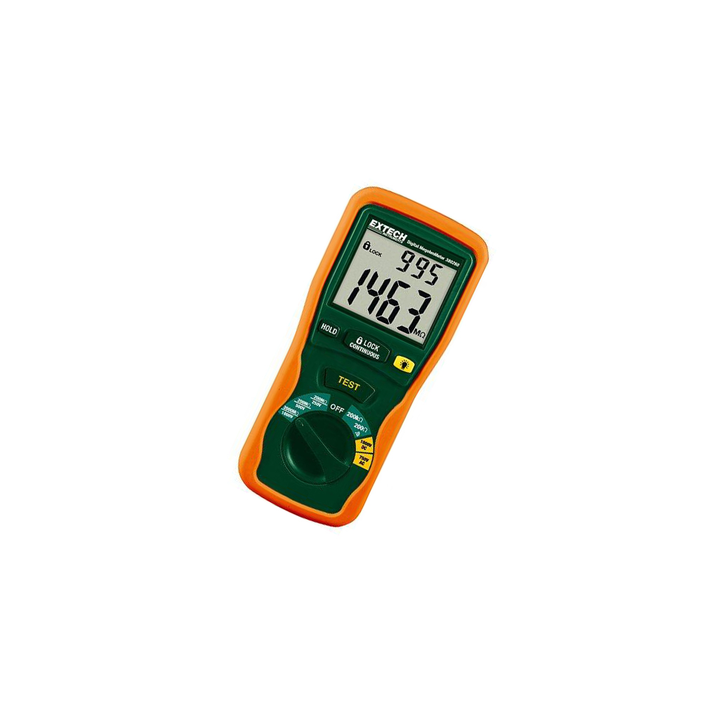 EXTECH Meter: insulation resistance; LCD; Sampling: