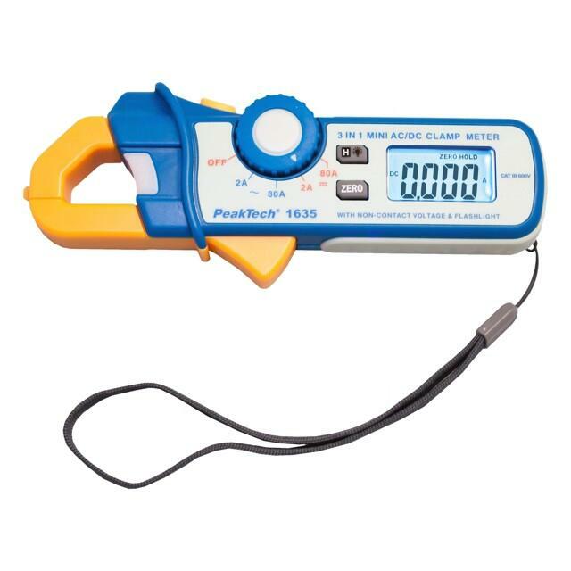 PEAKTECH Meter: multifunction; digital,AC/DC pincers