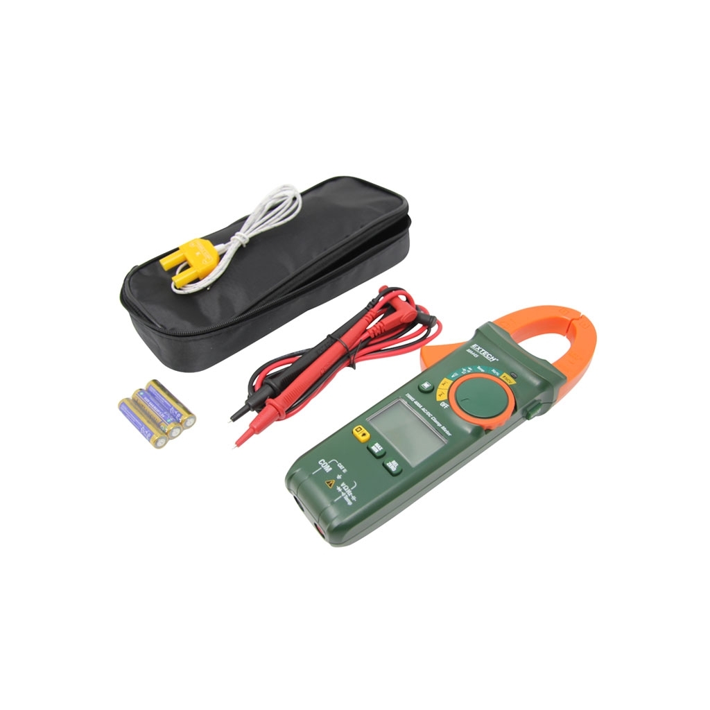 EXTECH Meter: multifunction; digital,AC/DC pincers