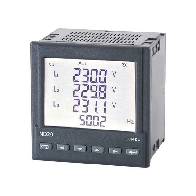 LUMEL Meter: network parameters; digital,mounting