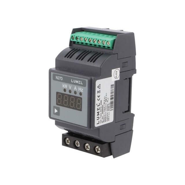 LUMEL Meter: network parameters; for DIN