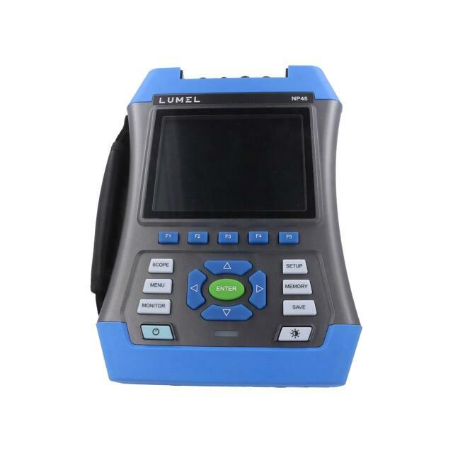 LUMEL Meter: power quality analyser; LCD