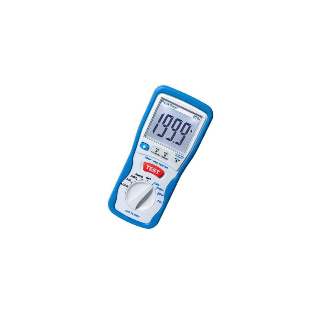 PEAKTECH Meter: short circuit loop impedance