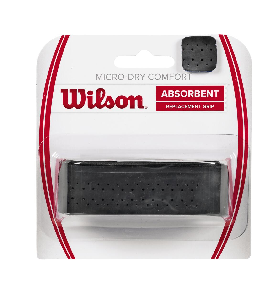 WILSON MICRO-DRY COMFORT REPL GRIP BK