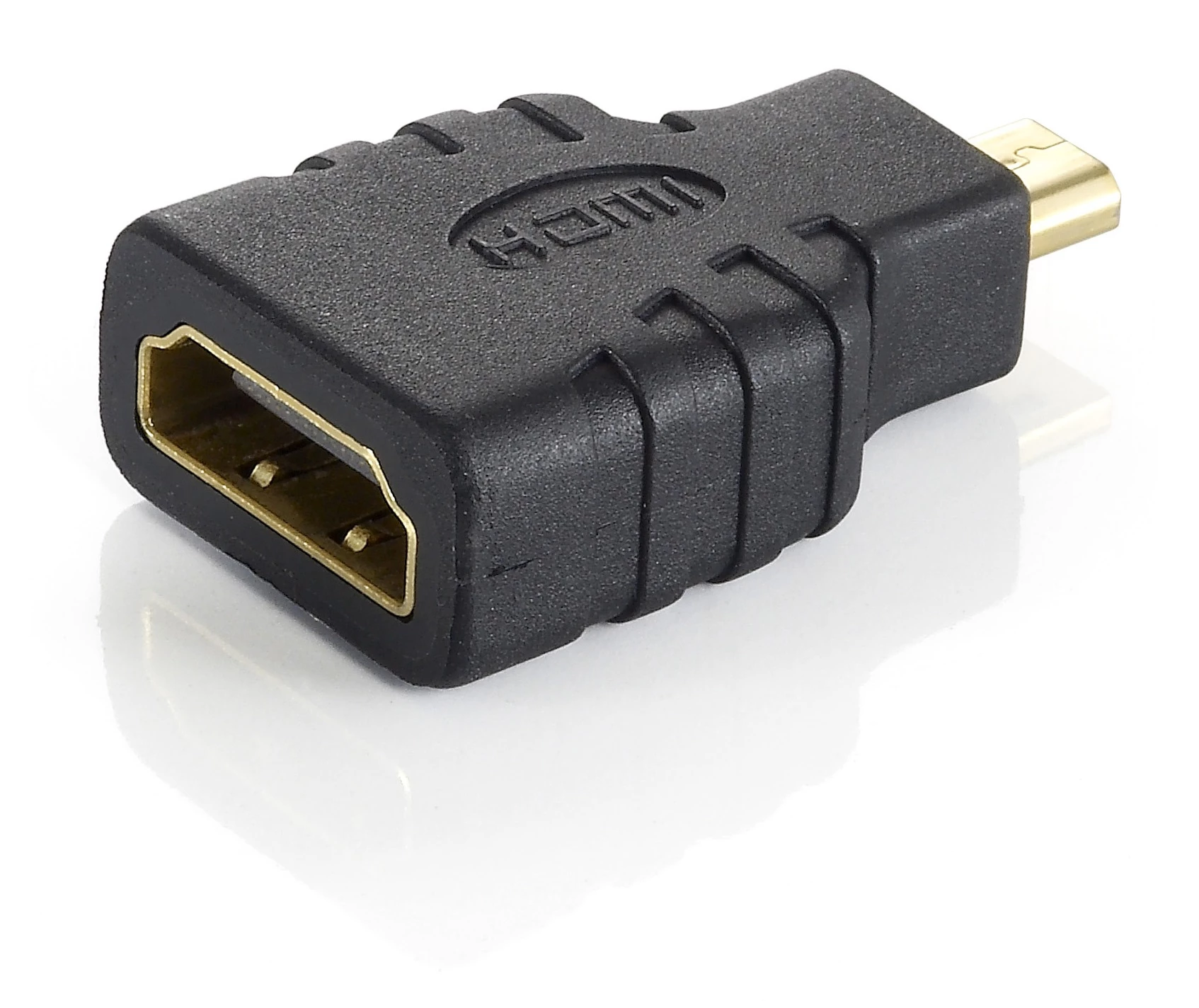 Equip 118915 kabeļu spraudņu pāreja microHDMI
