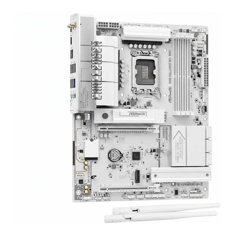 Mātesplate ASRock B850M CHALLENGER WIFI WHITE