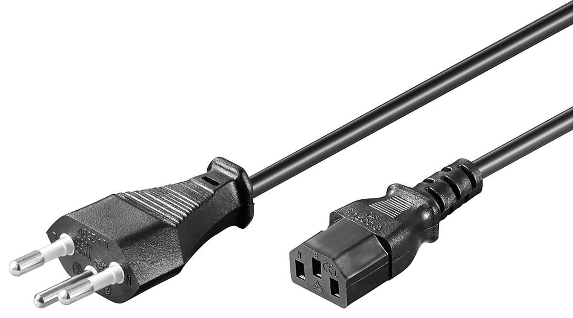 Microconnect PE160418 power cable Black 1