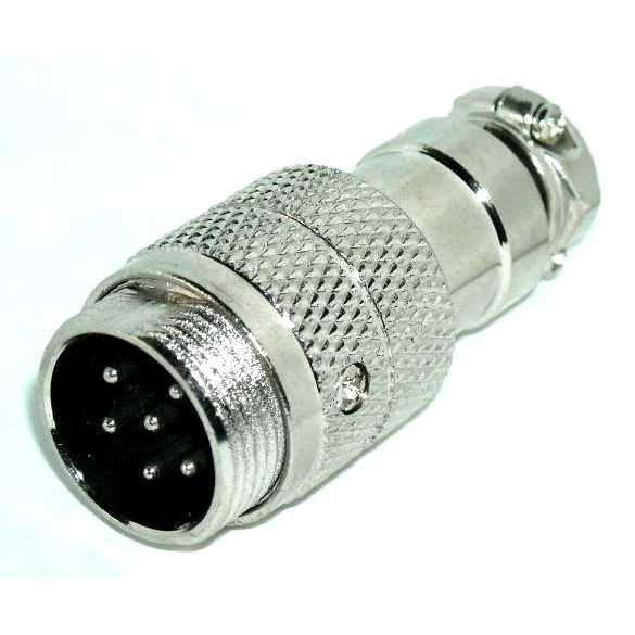 Microphone plug 6 for cable |