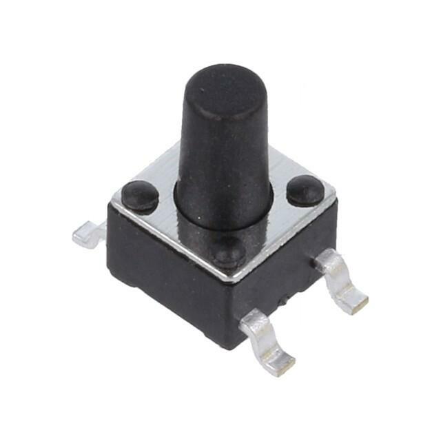 E-SWITCH Microswitch TACT; SPST-NO; Pos: 2