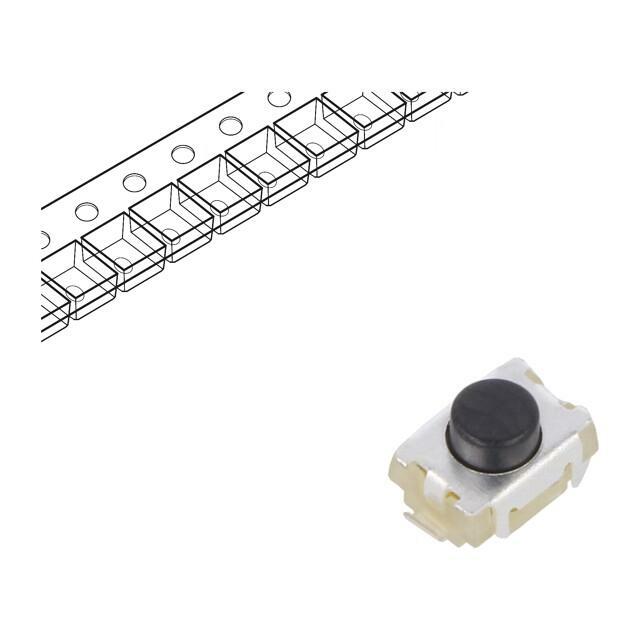 C&K Microswitch TACT; SPST-NO; Pos: 2