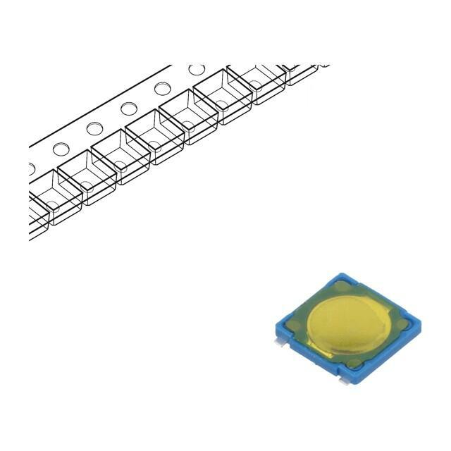 C&K Microswitch TACT; SPST-NO; Pos: 2