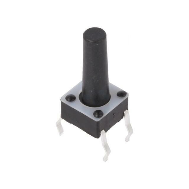 E-SWITCH Microswitch TACT; SPST-NO; Pos: 2