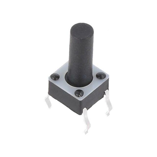 E-SWITCH Microswitch TACT; SPST-NO; Pos: 2