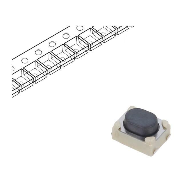 C&K Microswitch TACT; SPST-NO; Pos: 2