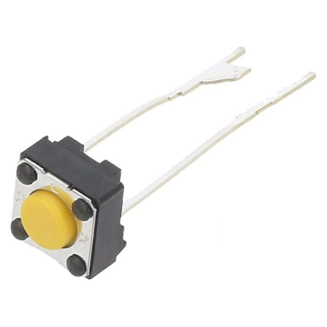 OMRON Electronic Components Microswitch TACT; SPST-NO