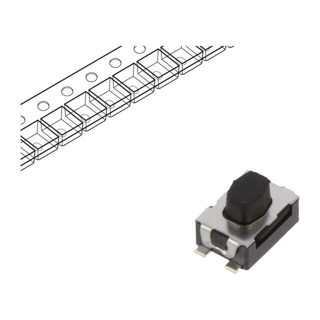 C&K Microswitch TACT; SPST-NO; Pos: 2